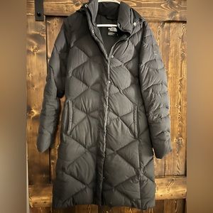 The North Face long puffer jacket